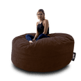 thumbnail image 1 of Puff Grande Puff MX Gamuza Chocolate, 1 of 2