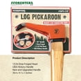 thumbnail image 3 of FORESTER Pickaroon Logging Tool 36in | USA Hickory Handle | Hookaroon Logging Tool | Log Roller Tool & Forestry Tools for Draggin, 3 of 6