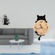 thumbnail image 2 of Adorno de estatua de resina y reloj de pared, accesorio decorativo para armarios, oficina, dormitorio, bar, sala de estar, ligero, único, regalo de es, 2 of 8