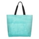 thumbnail image 1 of Balery Blue And Turquoise Bolsa Tote Estilo Estético con Cremalleras, Bolsa de Hombro, Bolsa de Compras Grande y Plegable, 1 of 8