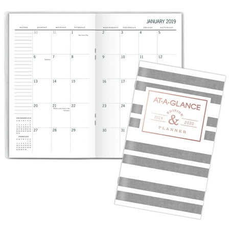 at a glance badge 2 year monthly pocket planner 2019 yearly