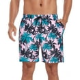 thumbnail image 1 of RELLECIGA Men's Swim Trunks Quick Dry Board Shorts with Pockets Bathing Suits, 1 of 6