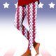 thumbnail image 1 of MKLEKYY Leggings deportivos para mujer, leggings con estampado a cuadros del Día de la Independencia para mujer, leggings deportivos de levantamiento, pantalones de yoga, 1 of 4