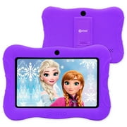 Contixo 7" Kids Tablet 16GB WiFi Android Tablet For Kids Bluetooth Parental Control Pre-Installed Learning Tablet Apps for Toddlers Children Kid-Proof Protective Case, V8-3