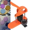 thumbnail image 1 of Button Maker Machine, Detachable DIY Pin Badge Button Maker With 100pcs Button Parts, Circle Cutter, Button Press Machine With Installation Wrench, Mounting Screw, 1 of 8