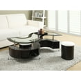 thumbnail image 2 of Buckley 3-piece Coffee Table and Stools Set Cappuccino, 2 of 9