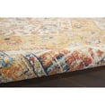thumbnail image 6 of 4â€™ Round Ivory and Yellow Center Medallion Area Rug, 6 of 7