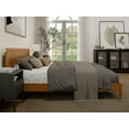 thumbnail image 4 of AFI Sophia King Solid Wood Low Profile Platform Bed, Light Toffee, 4 of 13