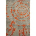 thumbnail image 1 of Safavieh Porcello 9' X 12' Power Loomed Rug in Light Gray and Orange, 1 of 3