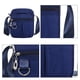 thumbnail image 4 of Bolso de nailon para ocio, bolso de mano, bolso bandolera, bolso de hombro impermeable para mujer Azul oscuro, 4 of 5
