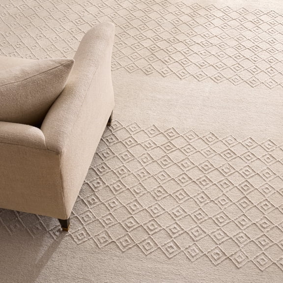Safavieh Ralph Lauren Flora Geometric Area Rug, Limestone, 4' x 6'
