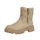 thumbnail image 1 of Zapatos de mujer grandes, de invierno, nuevos, cálidos, con cremallera, botas de nieve, zapatillas para correr, botas vaqueras., 1 of 6