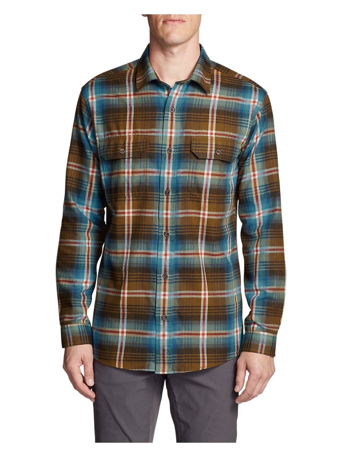 Men's Eddie Bauer Expedition Performance Flannel Shirt