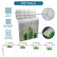 thumbnail image 6 of Table Runner - 48 Inch Long, Spring Leaves Kitchen Dining Table Runner Dresser Scarves, Pastoral Garden Botanical Gray Wooden Farmhouse Decor for Coffee Tables Wedding Party Banquet, 6 of 8
