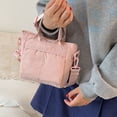 thumbnail image 6 of Women's Canvas Crossbody Bag Mini Shoulder Handbag with Adjustable Strap for Daily Use, Lightweight Purse for Shopping, Commuting, Versatile Casual Style, Durable and Breathable Fabric, Fits Phone, 6 of 8