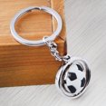 thumbnail image 4 of KAKOWELY 2 llaveros de fútbol para niñas y niños, con forma de balón deportivo, para mochilas escolares y colgantes decorativos., 4 of 5