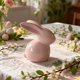 thumbnail image 5 of Decoraciones de Primavera para el Hogar Cerámica Q-Versión Lindo Conejo Escritorio Decoración Ornamento 13 * 9 * 8cm Decoraciones de Pascua para el Hogar, 5 of 6