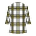 thumbnail image 4 of Fashion Fall Saving Fall Blouses for Women 2025 Womens Shirts Fall Womens 3/4 Sleeve T Shirts Women's Blouses Casual My Items ordered, 4 of 7