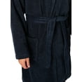thumbnail image 5 of Tommy Hilfiger Icon Hooded Bathrobe, Blue, 5 of 7