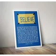 thumbnail image 1 of Póster con citas del discurso Believe de Ted Lasso, 1 of 3