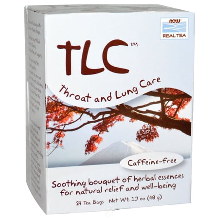 (2 Pack) Now Foods Tlc Tea Bags 24 Bags