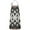 Black Geometric Triangle, variant on Black Geometric Striped Pattern Apron-Garden Aprons for Women with Pockets-Cotton Linen Waterproof Kitchen Cooking Gardening Aprons Adjustable for Kitchen,Cooking,BBQ and Salon 33x27 Inch