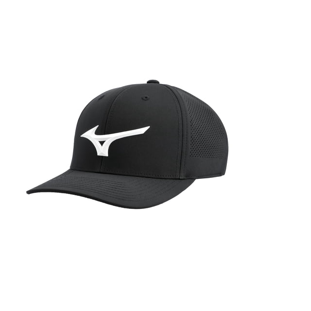 Gorra Mizuno Standard Tour Vent Snapback Negra-Blanca