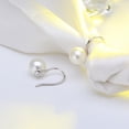 thumbnail image 2 of Drop Hook Earrings for Women Simulated Pearl Sterling Silver Ginger Lyne Collection, 2 of 6