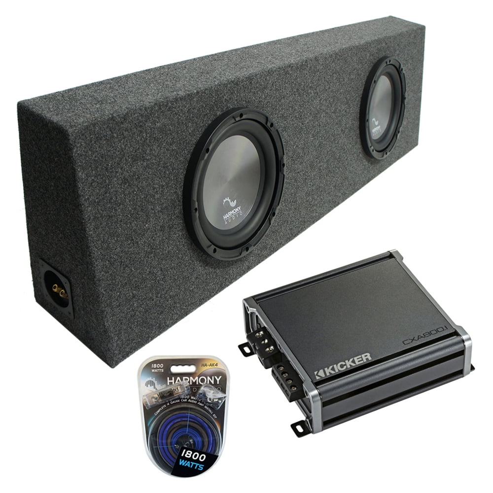 Truck speaker box with amp Clearance