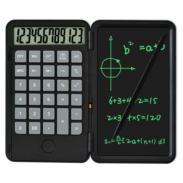Mini Calculator 6.5 Inch Digital Graphic Tablet LCD Writing Pad With