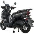 thumbnail image 3 of X-Pro Brand New 150cc Gas Moped Motorcycle, 12" Aluminum Wheels Electric/Kick Start, 3 of 5