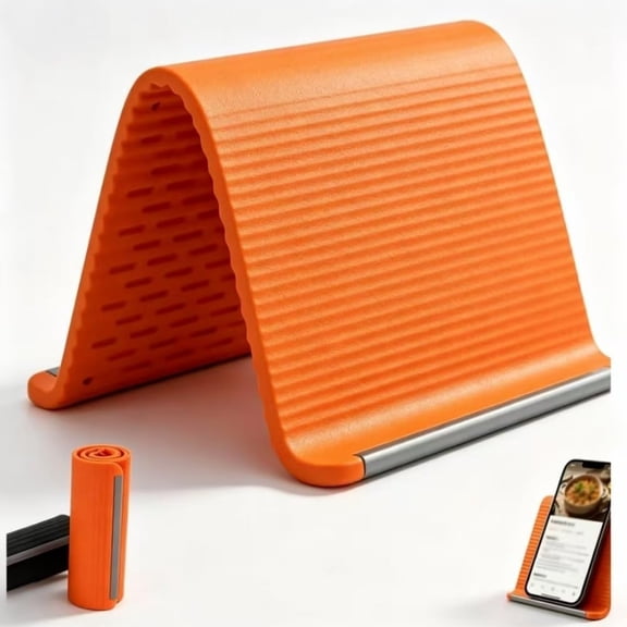 Silicone Bendable Phone Holder, Flexible Phone Holder, Lightweight Foldable Phone Stand