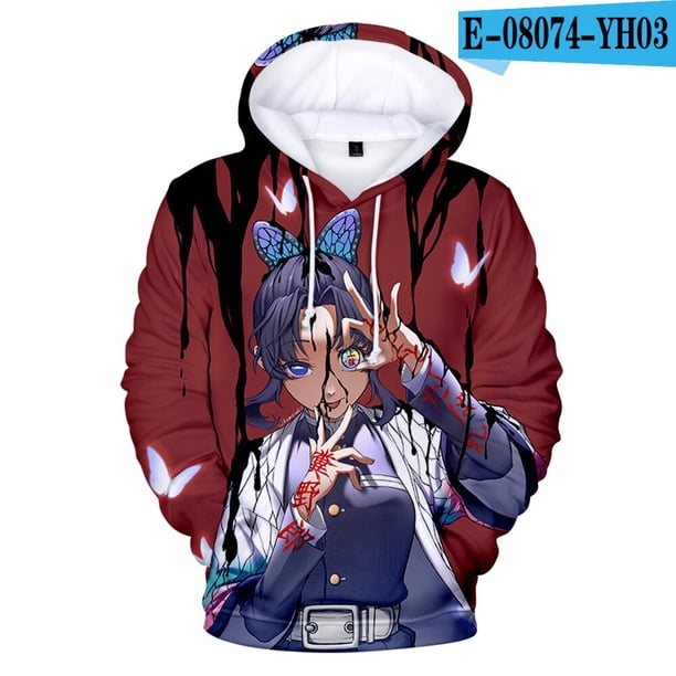 Sudaderas con capucha de Demon Slayer para Halloween, chaqueta informal para niños y adultos, tamaño Kamado Tanjirou Nezuko, jersey de Cosplay Unisex09Niños 100 Deng Xun unisex