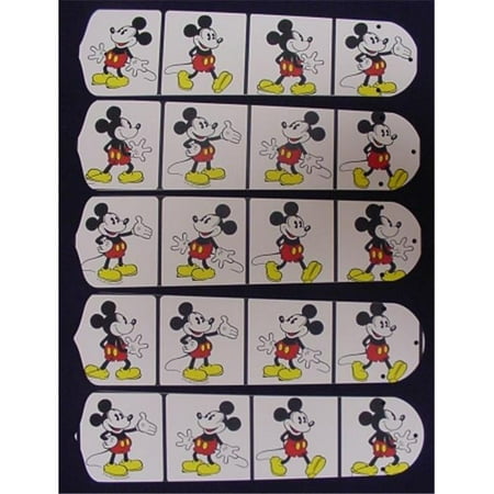 

Disney Mickey Mouse no.2 52 in. Ceiling Fan Blades Only