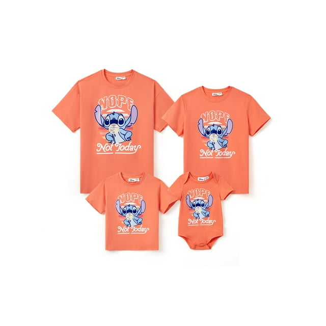 Camiseta Disney Stitch Family Matching Outfits Lilo & Stitch