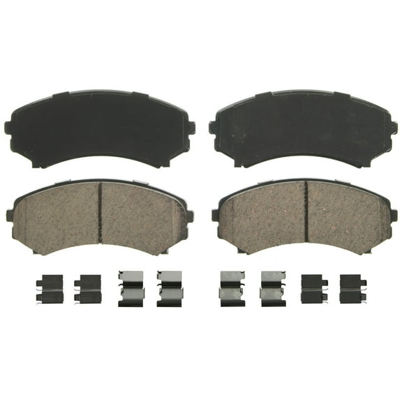 Wagner QuickStop ZD867 Ceramic Disc Brake Pad Set Fits select: 2004-2008,2010-2011 MITSUBISHI ENDEAVOR