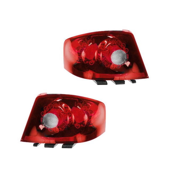 Tail Light Assembly Set 2 Piece - Compatible with 2011 - 2014 Dodge Avenger 2012 2013