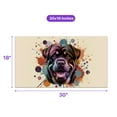 thumbnail image 5 of Rottweiler Portrait Watercolor Vintage Retro Styles Doormat Rottie Dog Lover Gifts Idea Indoor Outdoor Welcome Mat - 00001, 5 of 5