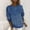 Blue, variant on Women's Long Sleeve Sweatshirts Sequin Solid Color Pullover Crew Neck Fall Casual Comfy Y2K Tops Winter Tunic 2025
