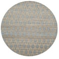 thumbnail image 2 of SAFAVIEH Cape Cod Keila Geometric Area Rug, Light Blue/Gold, 6' x 6' Round, 2 of 8