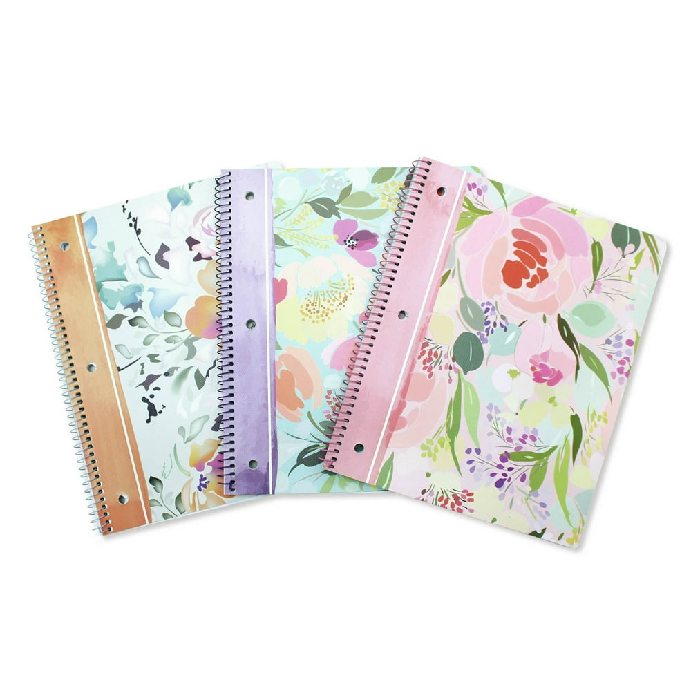 U Style Perfect Scents Notebook, WR, 1 Subject 80 Sheets, Designs Vary