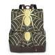 thumbnail image 1 of Balery Gold Spider On The Web Mochila de Cuero para Mujeres, Gran Capacidad, Bolsa de Viaje Multifuncional, Mochila de Cuero y Bolsa de Hombro para Mujeres, 1 of 4