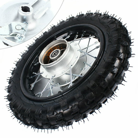 10"Rear Tire Wheel Rim Tyre Universal For 50cc-110cc Dirt Bikes Crf50 Drz70 Pw50