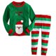 thumbnail image 1 of SAILEROAD-Conjunto de Pijama de Navidad para niños, ropa de dormir de algodón de manga larga, a rayas, 1 of 4