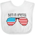 thumbnail image 3 of Inktastic Born in America Boys or Girls Baby Bib, 3 of 4