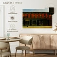 thumbnail image 5 of Elephant Stock Early Sunday Morning Wall Art - Horizontal Canvas Wall Art - Living Room Wall Decor - Places Canvas - Green And Blue Decor By Edward Hopper - 12" x 8", 5 of 8