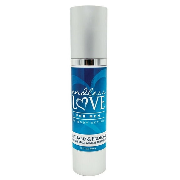 Endless Love For Men Prolong Male Arousal Gel, Water Based Lubricant for Men, 0.5 oz