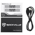 thumbnail image 5 of Rockville 3000 Watts Crête / 800w RMS Amplificateur de Puissance 2 Canaux Pro/Jc Amplificateur (RPA9), 5 of 5