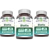 Amazing Formulas Biotin 10000mcg Per Serving 200 Veggie Capsules Supplement | Non GMO | Gluten Free | Made in USA | Suitable for Vegetarians |Pack of 3