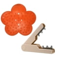 thumbnail image 1 of Uxcell Rose Stem Leaf Thorn Stripper Rose Thorn Stripper Remover Tool Flower Stripping Tool 2 Pcs Brown, Orange, 1 of 1
